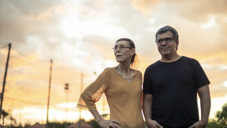 Maria Luisa e Marcelo Díaz