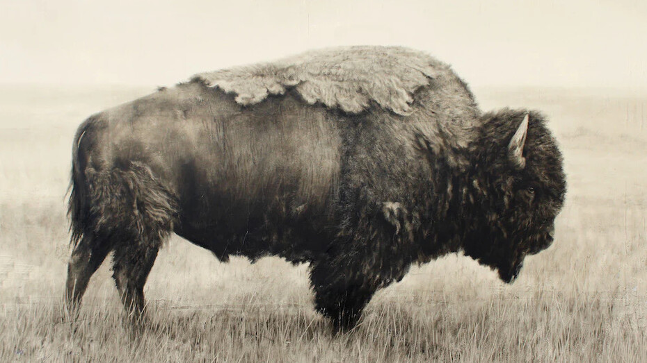 Kenneth Peloke, Peaceful warrior. Courtesy of Altamira Fine Art