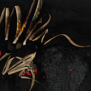 Simon Hantaï, Peinture (detail), 1957. Courtesy of Centre Pompidou Málaga