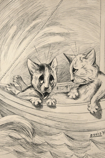 Louis Wain. Courtesy of Chris Beetles Gallery