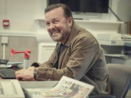 Ricky Gervais: director y protagonista de la serie de televisión Afterlife