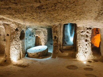 Kaimakli, città sotterranea della Cappadocia