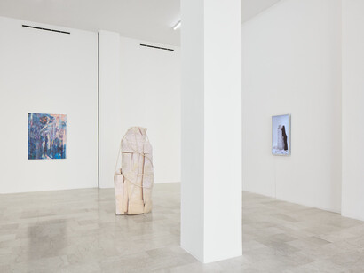 Various artists, An infrathin sight from east, exhibition view. Courtesy of P420 Gallery