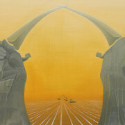 Stephen Feather, Swords of Victory, 30 x 24 inches, oil on canvas, 2013