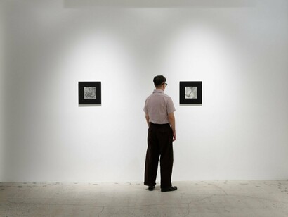 Simon Haas, Happy trails, exhibition view. Courtesy of Anat Ebgi