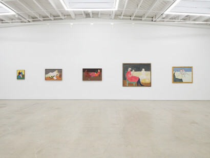 Milton Avery, The figure, exhibition view. Courtesy of Karma Gallery 