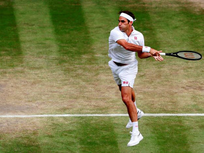 Roger Federer, considerado por muchos el mejor tenista en césped de toda la historia