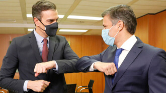 Pedro Sánchez, presidente del gobierno español, y Leopoldo López se reúnen 