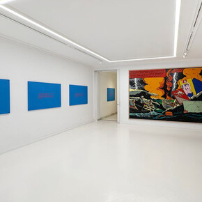 Álvaro Barrios, The multiplication of paintings, exhibition view. Courtesy of Fernando Pradilla Gallery