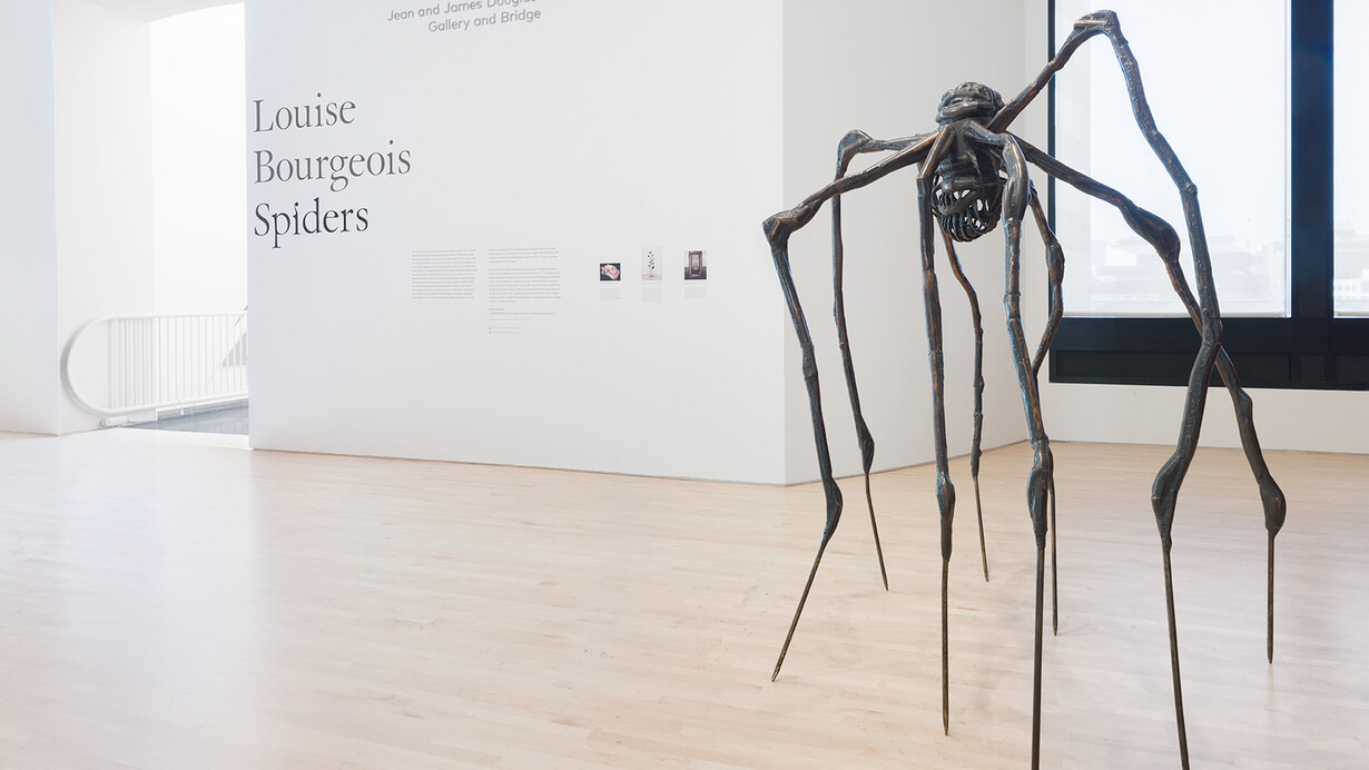Louise Bourgeois. Spiders. Courtesy of San Francisco Museum of Modern Art