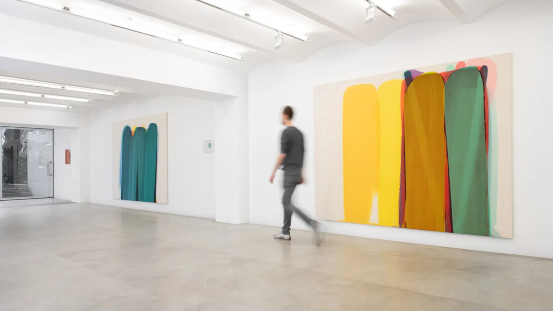 Nick Dawes, Trace elements, exhibition view. Courtesy of Kornfeld Gallery