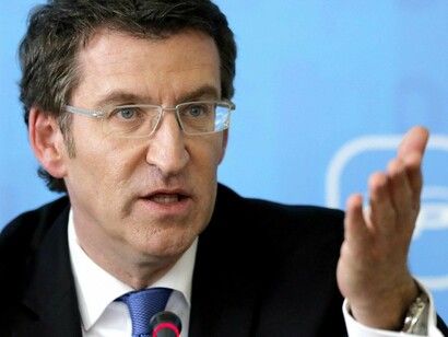 El presidente gallego, Alberto Núñez Feijóo