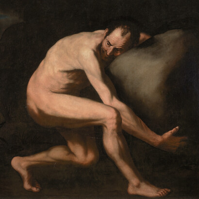 Sísifo, copia del original de José de Ribera