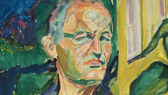 Autorretrato del genial pintor noruego. Foto: Isaac Reyes