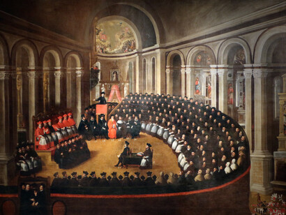 Elia Naurizio; Congregación general del Concilio de Trento en S. M. Maggiore, 1633