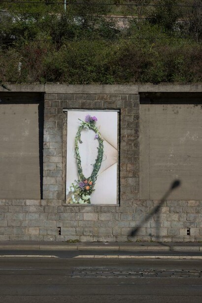 Petra Janda, Caesereans, exhibition view. Courtesy of Artwall Gallery