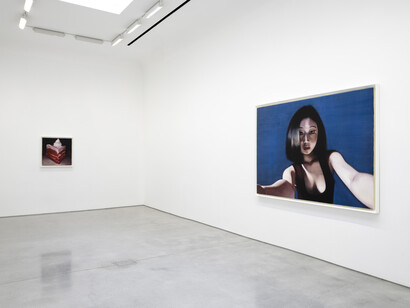 Moka Lee, Persona works, exhibition view. Courtesy of David Kordansky Gallery