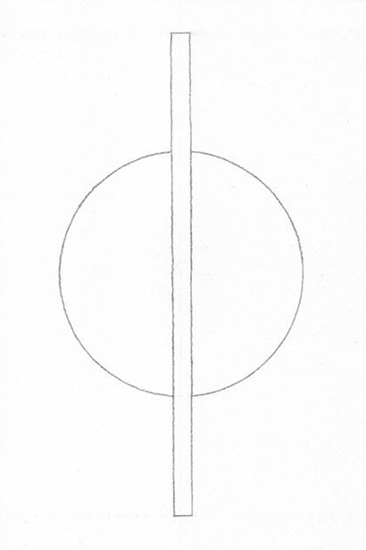 Moon 1, 20 x 20cm  charcoal on paper, 2018