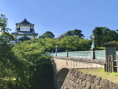 Kanazawa Castle view from Kenrokuen © Alma Reyes
