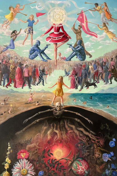 Kristy Gordon, As above so below 2023. Courtesy of Garvey|Simon Gallery