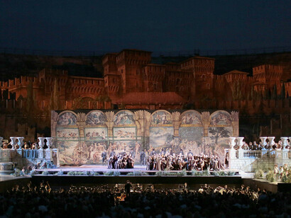 Rigoletto, Foto Ennevi - Per gentile concessione della Fondazione Arena di Verona