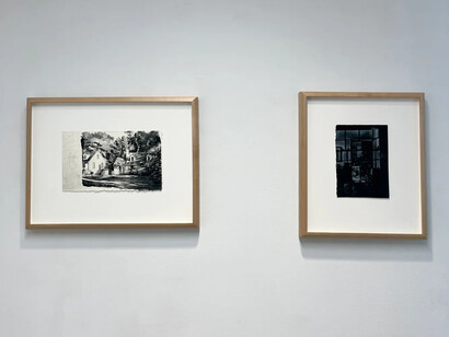 Charles Ritchie, Drawings from a room, exhibition view. Courtesy of Kathryn Markel Fine Arts