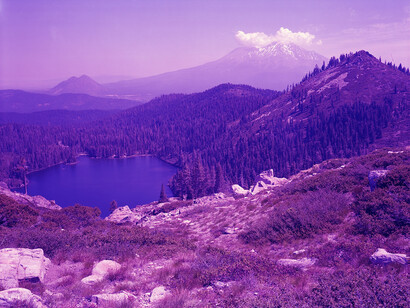 David Benjamin Sherry, North cascades national park, Washington (detail), 2019. Courtesy of Winston Wächter Fine Art