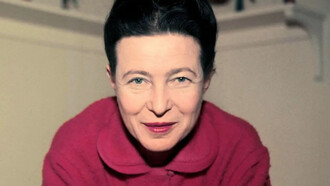 Simone de Beauvoir, scrittrice e filosofa esistenzialista francese