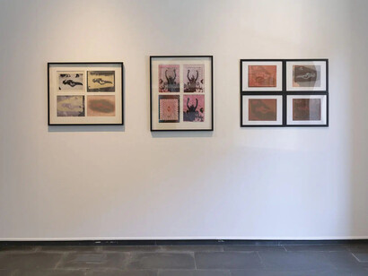Marisa González, People's voice. Chicago 1972, vista de exhibición. Cortesía de Galería Isabel Hurley