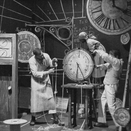 The Refusal of Time with collaboration of Philip Miller, Catherine Meyburgh and Peter Galison, Film Still. 2012. Courtesy William Kentridge, Marian Goodman Gallery, Goodman Gallery and Lia Rumma Gallery