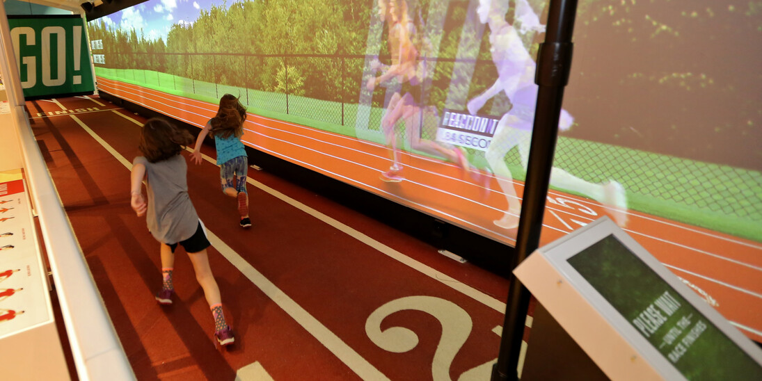 Sportzone. Courtesy of The Franklin Institute 