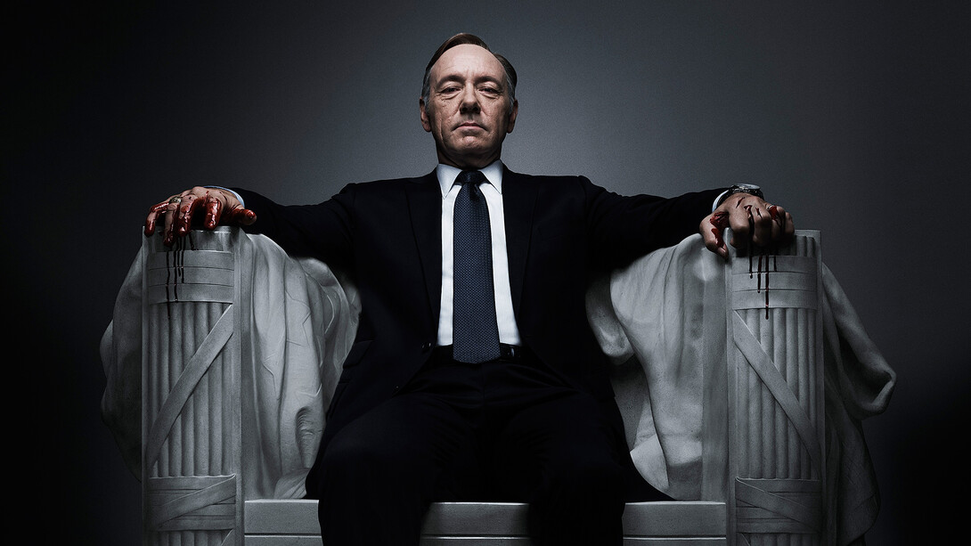 Kevin Spacey in 'The House of Cards'