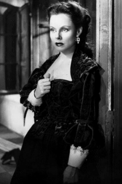 Ana María Lynch en el filme La Quintrala, 1955