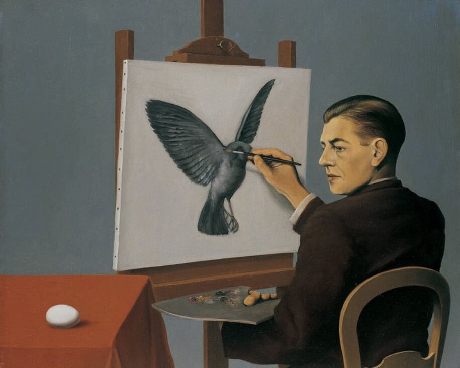 René Magritte. Courtesy of Atomium