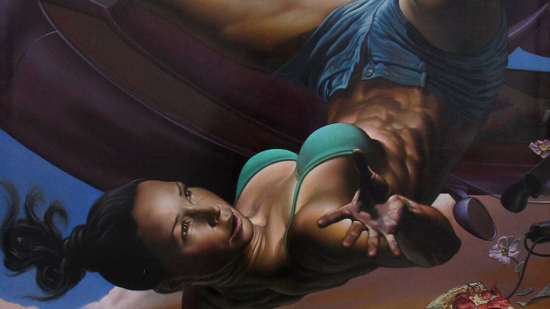 Nicola Verlato, CarCrash13, 2012-2013, olio su tela, 90x120cm