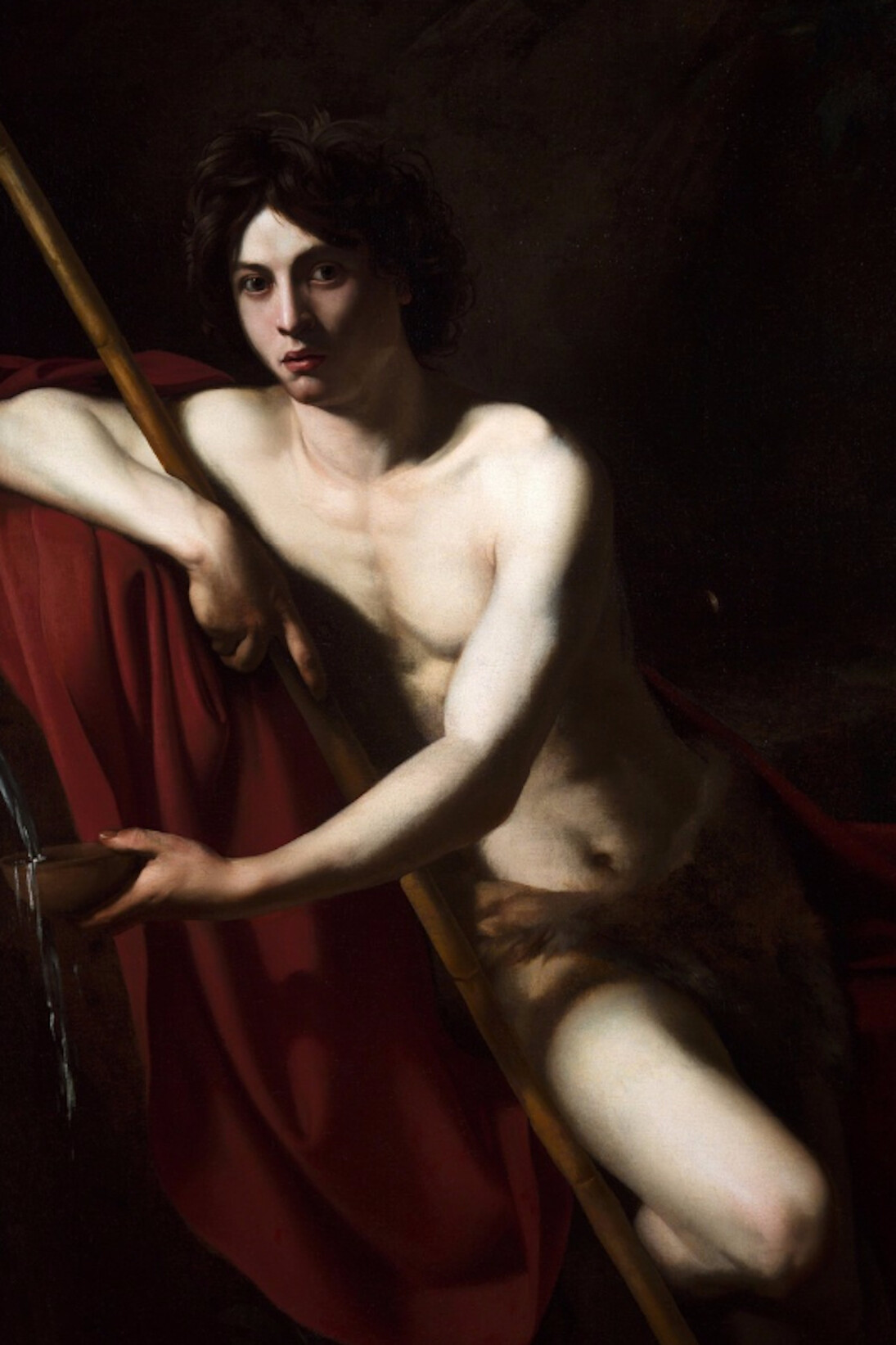 Bartolomeo Manfredi, St John the Baptist, ca. 1610. Courtesy of Robilant + Voena