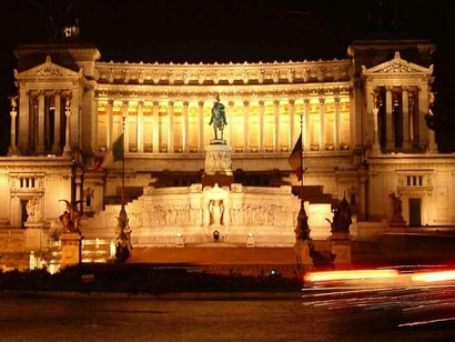 Il Complesso Monumentale del Vittoriano eretto per celebrare e ricordare Vittorio Emanuele II di Savoia primo Re d’Italia