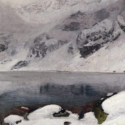 Stanisław Gałek, Journée d’hiver humide dans les Tatras, 1912. Mit freundlicher genehmigung der Fondation de l’Hermitage