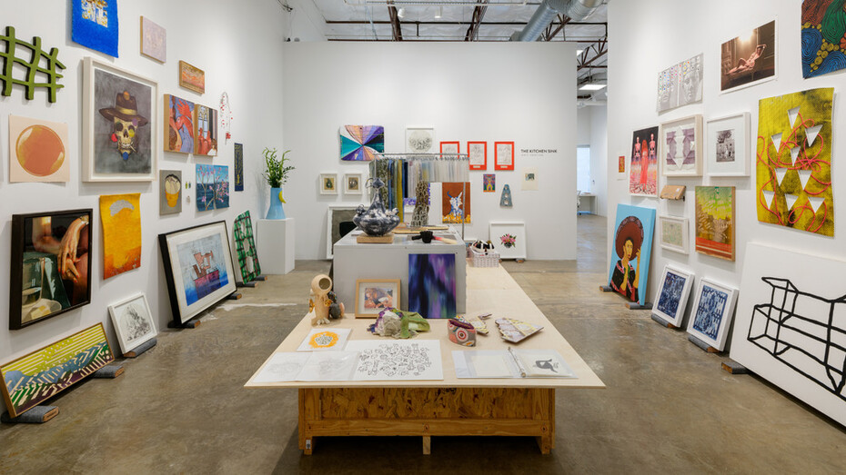 Various artists, The kitchen sink, exhibition view. Courtesy of Erin Cluley Gallery