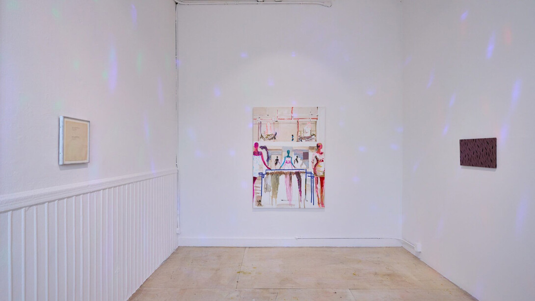 Whitney Claflin, I was wearing this when you met me, exhibition view. Courtesy of MoMA PS1