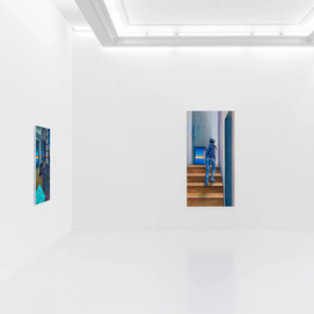 Yoo Jung Ellie Choi, Behind you, I exist, exhibition view. Courtesy of Peres Projects