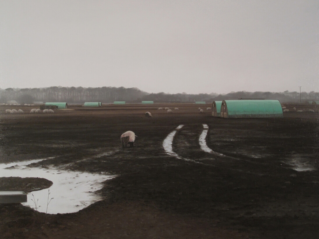 Stark, John 'The Beasts of England I', 2015, Oil on wood panel, 50 x 60 cm