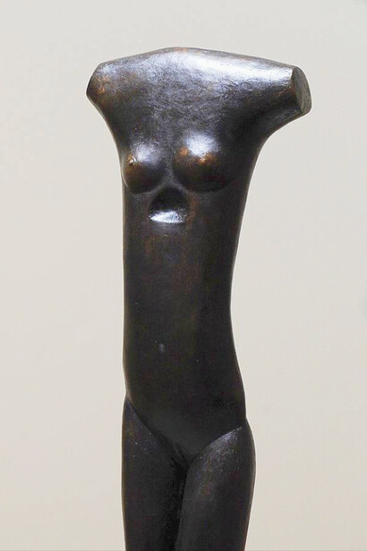 Alberto Giacometti; Mujer que camina, 1932 (detalle)