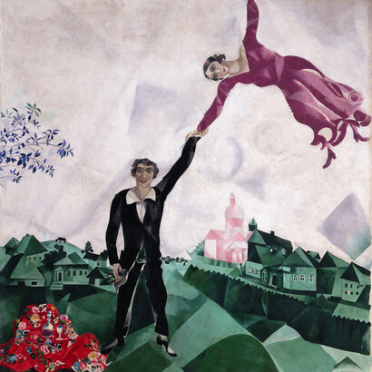 Marc Chagall, La passeggiata