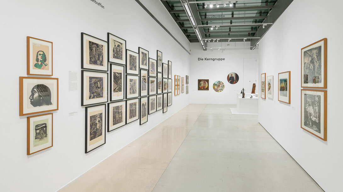 Truth as attitude. Viennese realism after 1950, exhibition view. Courtesy of Musa Museum