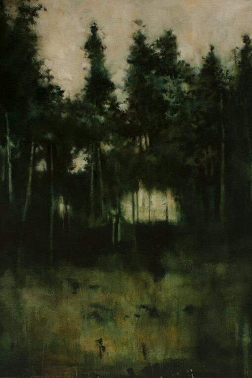 Matthew Phelps, Painting I, Oil on Board, 48 x 36 in