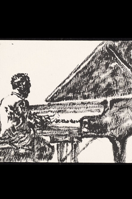 Avigdor Arikha, Pianist, 2014