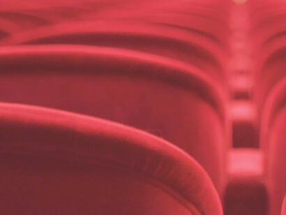 Asientes rojos en un teatro o 'cinema'