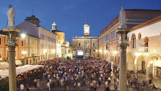 La Piazza del Popolo a Ravenna