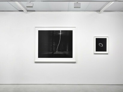 Reste eVidence Black-out, Exhibirtion view. Courtesy of galerie Christophe Gaillard